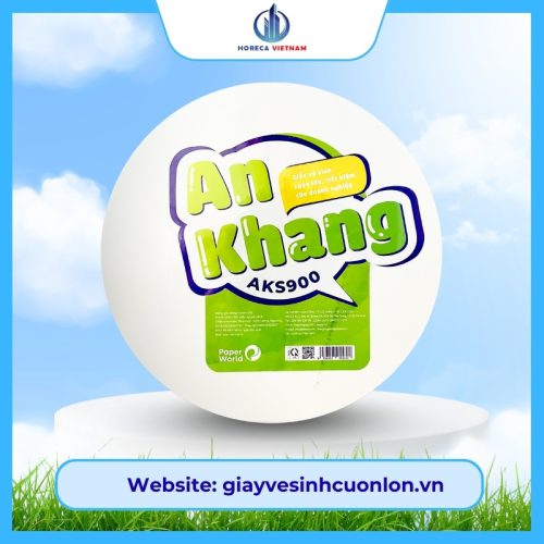 sản phẩm giấy vệ sinh cuộn lớn an khang soft900 (2)
