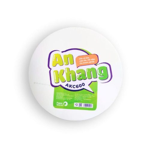 giấy vệ sinh cuộn lớn an khang caro600