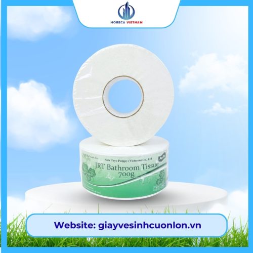 giấy vệ sinh cuộn lớn an an 700g