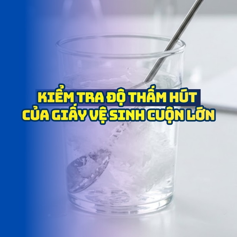 Độ thấm hút của giấy vệ sinh cuộn lớn tốt nhất 2026