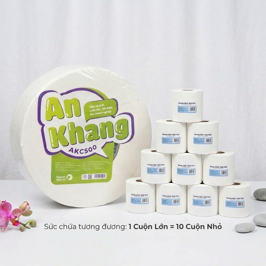 Lợi ích giấy vệ sinh cuộn lớn