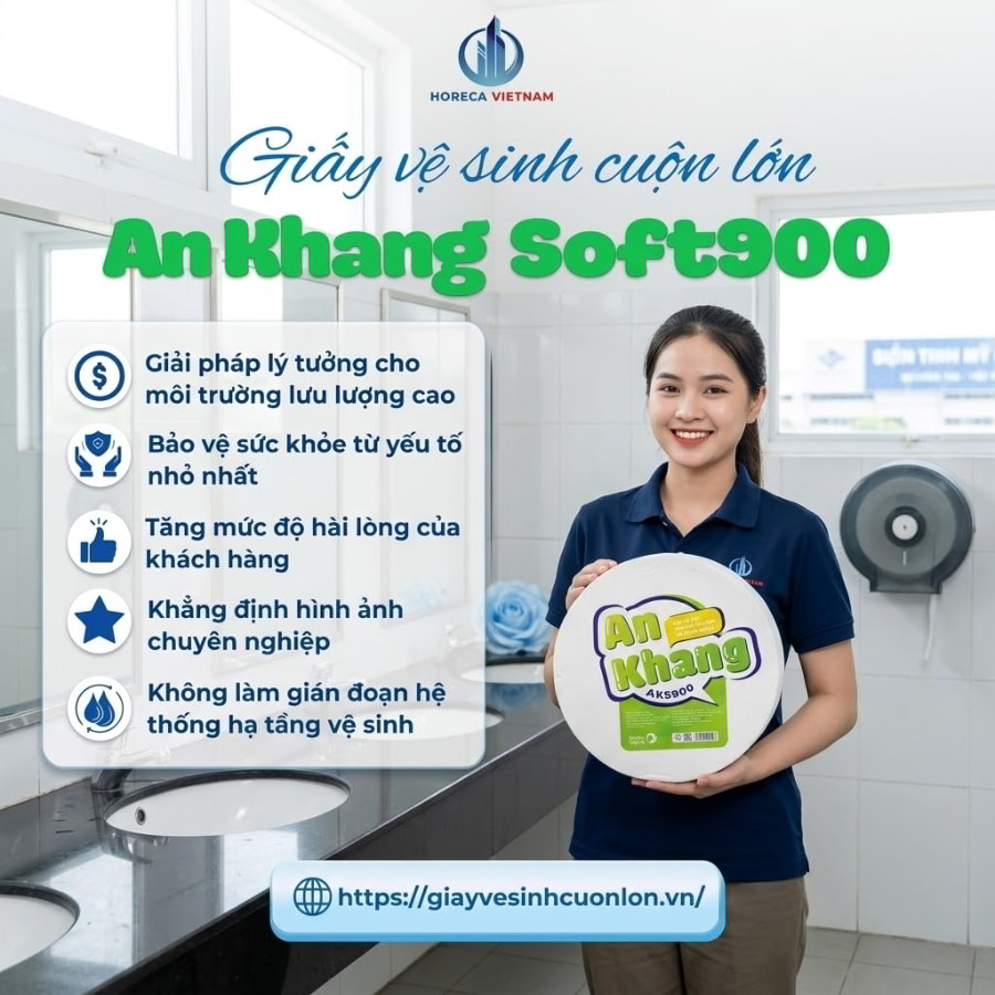 Horeca Việt Nam cung cấp giấy vệ sinh cho khu công nghiệp Phú Mỹ Bà Rịa