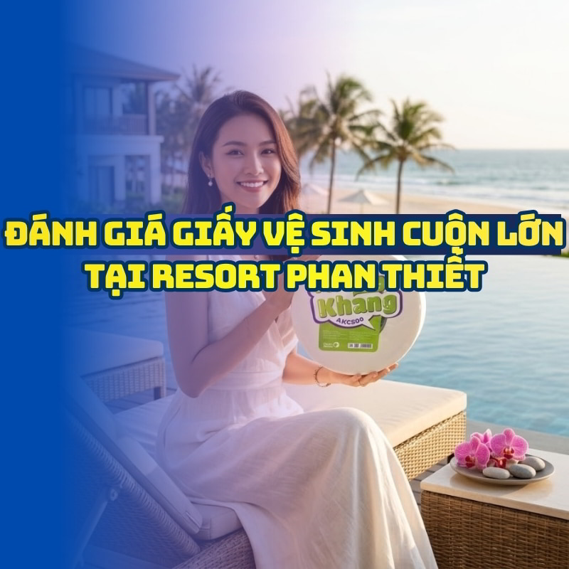 Đánh giá giấy vệ sinh cuộn lớn tại resort Phan Thiết uy tín giá sỉ tốt nhất tại Horeca Việt Nam