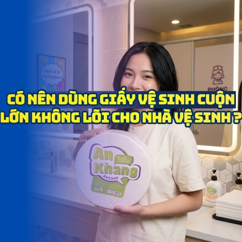 Horeca Việt Nam cung cấp giấy vệ sinh cuộn lớn không lõi giá tốt giao hàng tận nơi