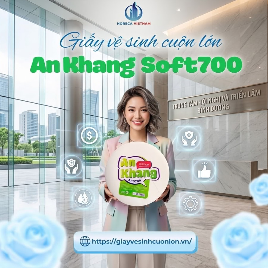 Horeca Việt Nam đối tác cung cấp giấy vệ sinh cuộn lớn tại Bình Dương uy tín