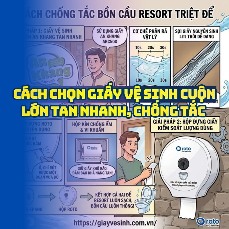 Hướng dẫn cách chống tắc nghẽn bồn cầu resort Phan Thiết triệt để tại Horeca Việt Nam