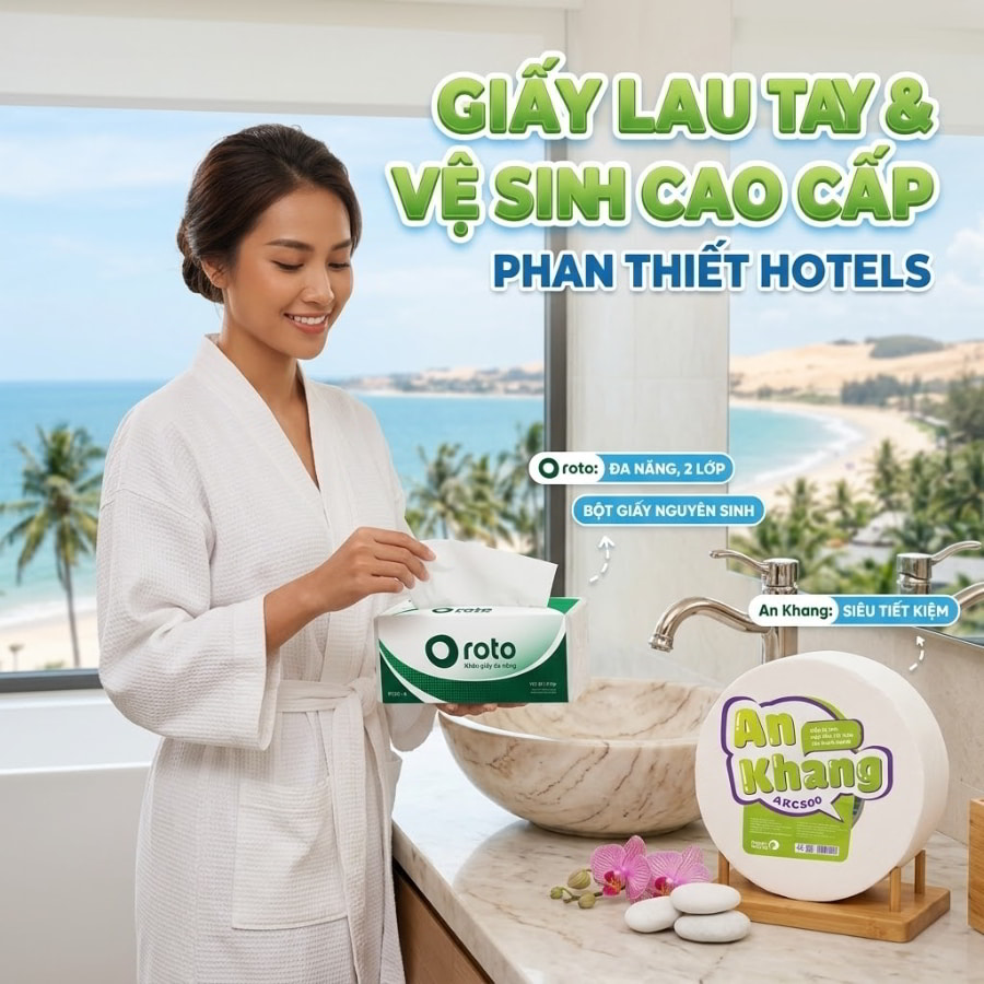 Mua giấy lau tay và giấy vệ sinh cuộn lớn cao cấp giá tốt tại Horeca Việt Nam