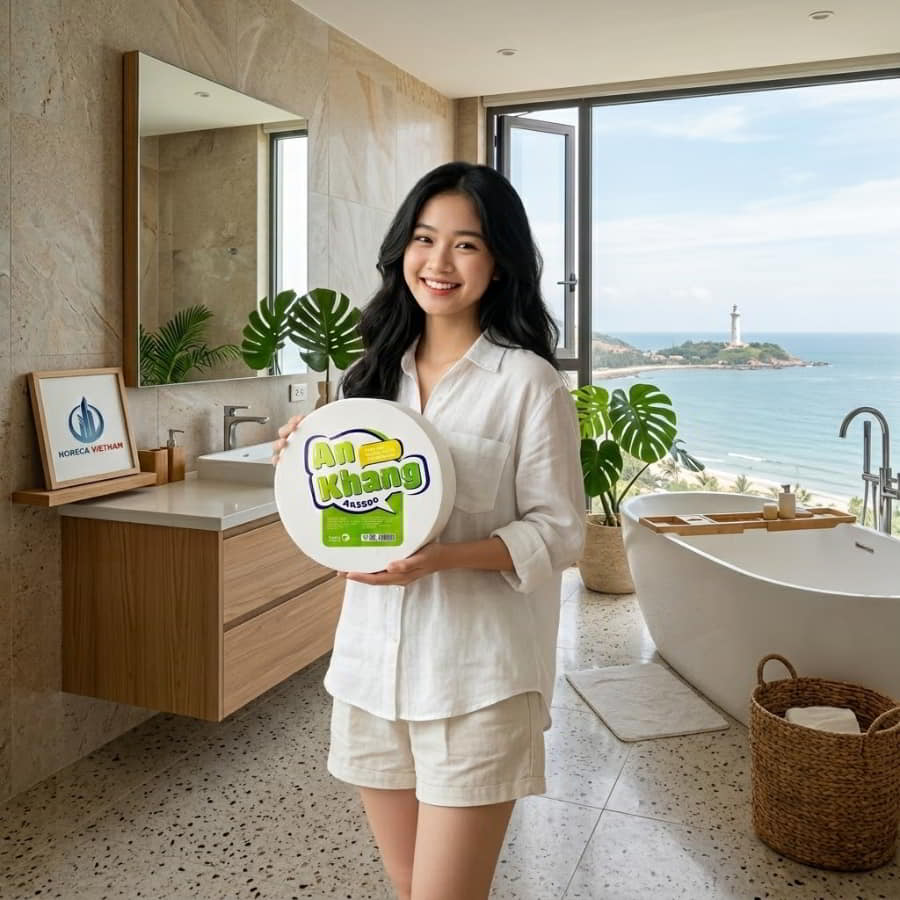 Mua giấy vệ sinh cho homestay vũng tàu giá tốt giao hàng tận nơi tại Horeca Việt Nam