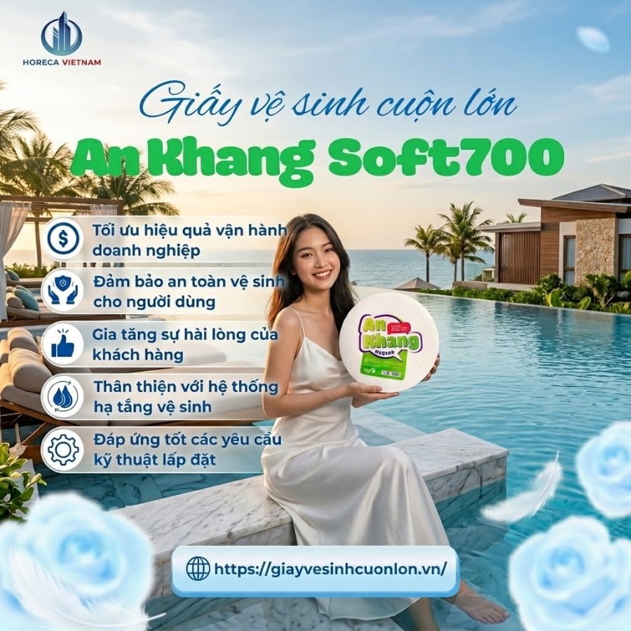 Mua giấy vệ sinh cho resort hồ tràm cao cấp giá sỉ tốt nhất tại Horeca Việt Nam