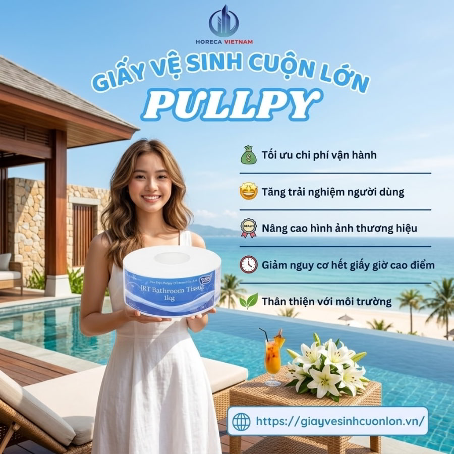 Mua giấy vệ sinh cuộn lớn 1kg Nha Trang uy tín giao hàng nhanh tại Horeca Việt Nam