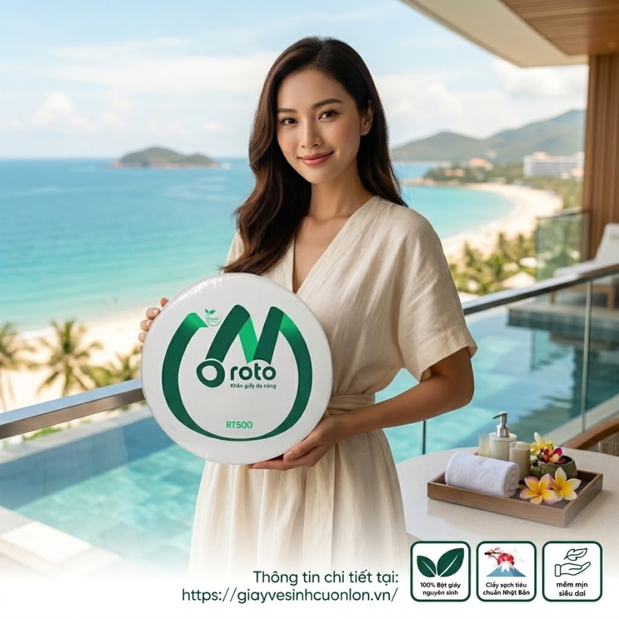 Mua giấy vệ sinh cuộn lớn Roto uy tín giá sỉ tốt nhất tại Horeca Việt Nam