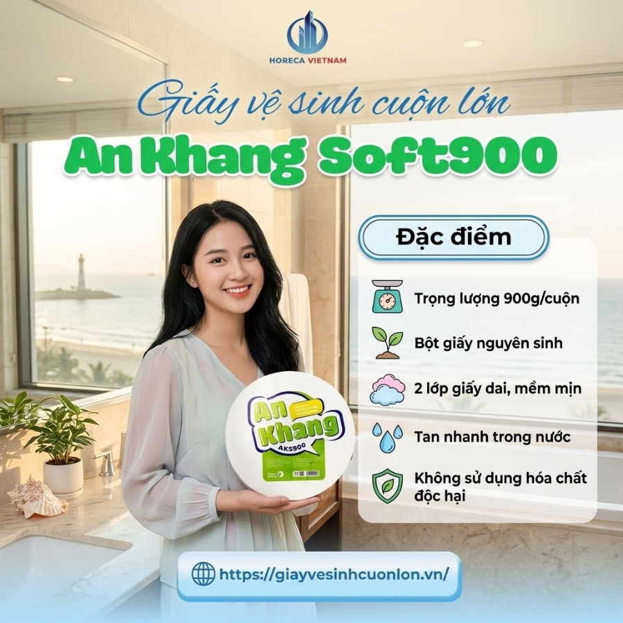 Mua giấy vệ sinh cuộn lớn tại Vũng Tàu cao cấp giá tốt nhất tại Horeca Việt Nam