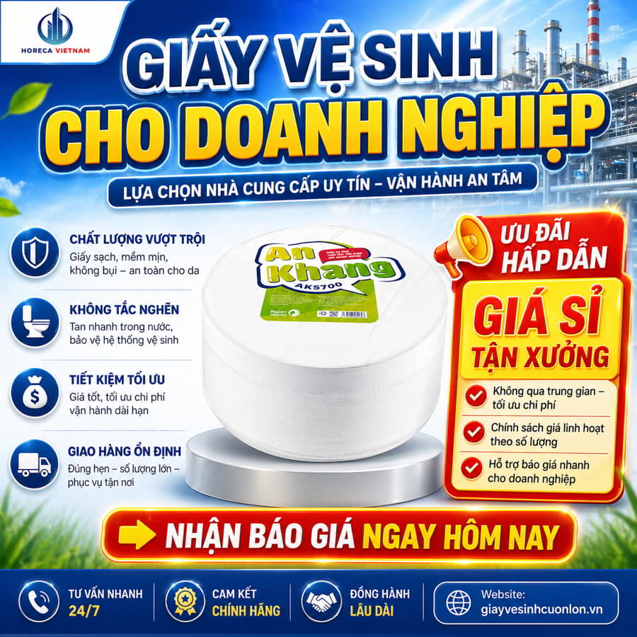 Tiêu chí đánh giá nhà cung cấp giấy vệ sinh Bình Dương