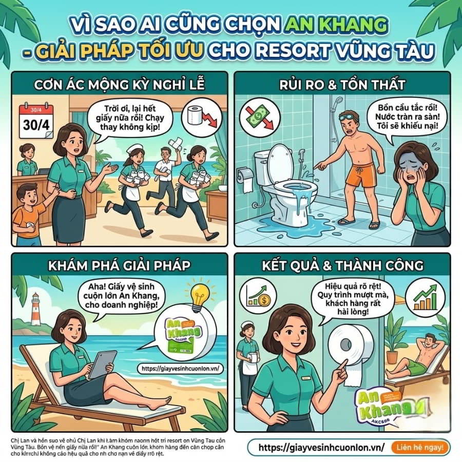 Địa chỉ cung cấp giấy vệ sinh cuộn lớn giá rẻ vũng tàu tại Horeca Việt Nam