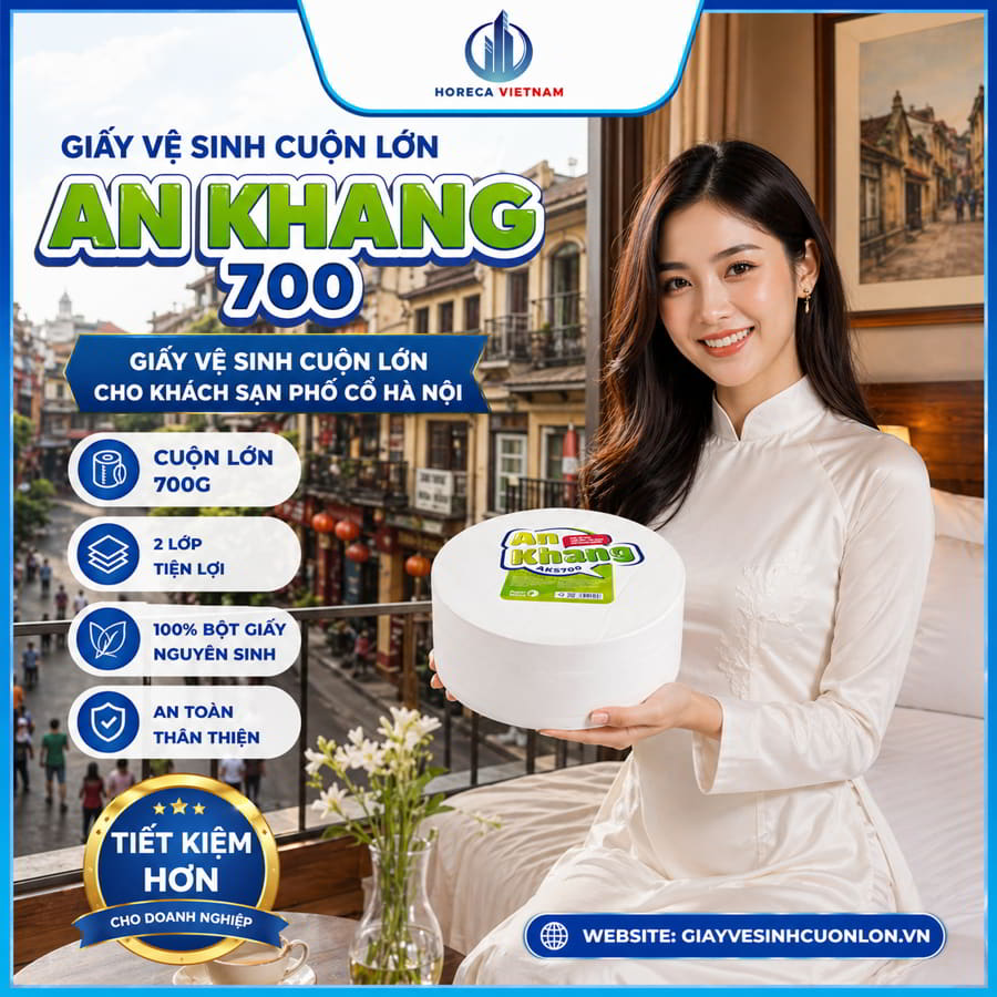 Báo giá sỉ giấy vệ sinh cho khách sạn phố cổ hà nội mới nhất tại Horeca Việt Nam