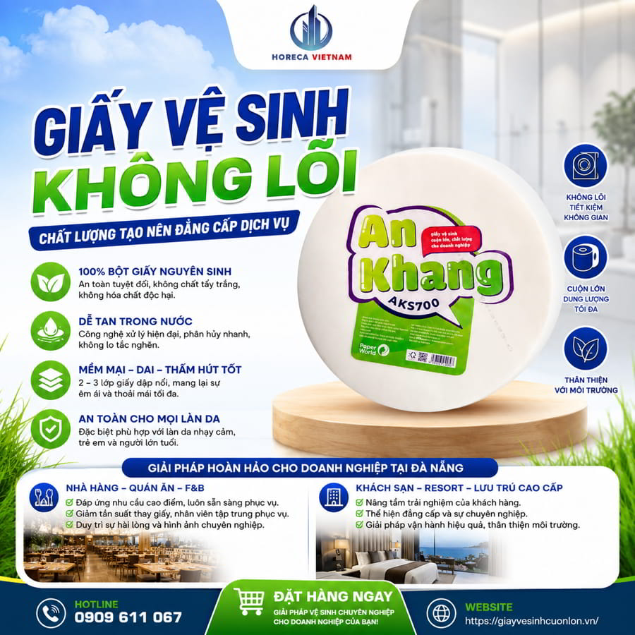 Một nhà vệ sinh hết giấy giữa chừng không chỉ gây bất tiện mà còn trực tiếp phá hỏng hình ảnh chuyên nghiệp mà nhà hàng đang cố gắng xây dựng.