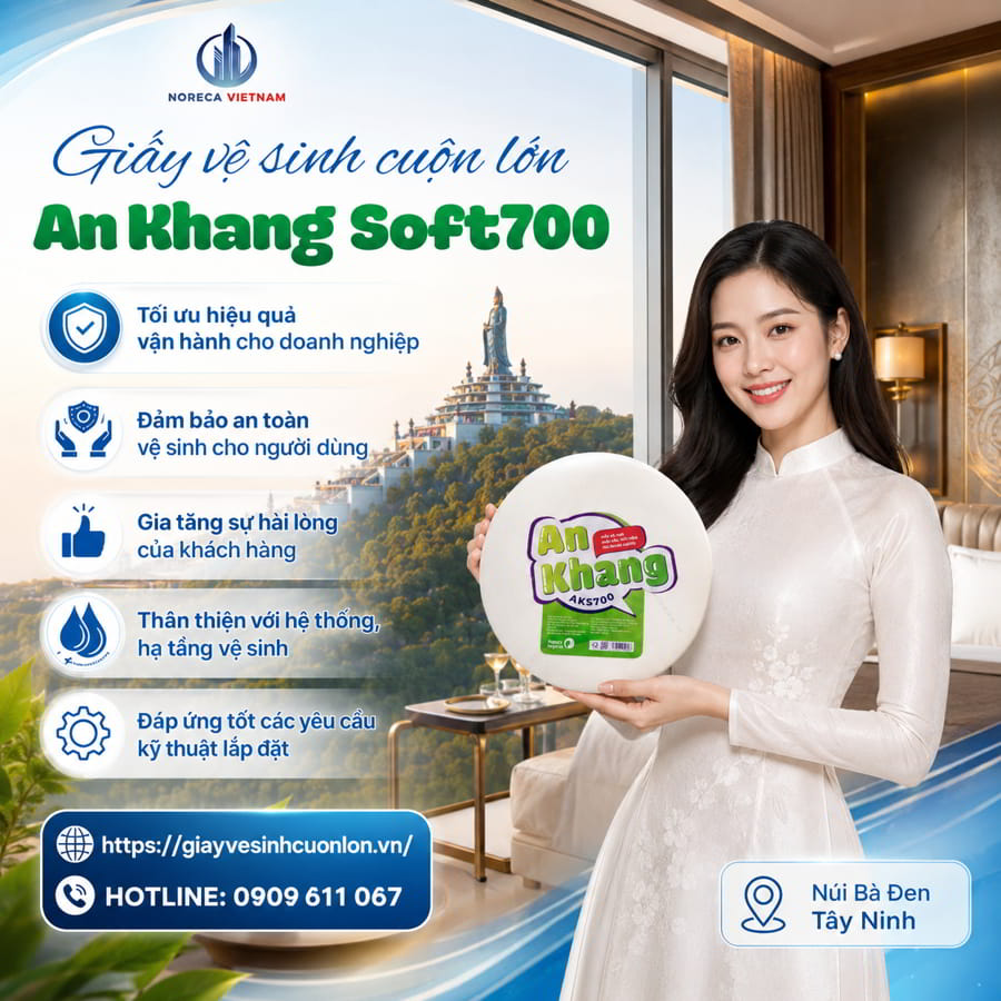 Horeca Việt Nam đối tác cung cấp giấy vệ sinh cuộn lớn giá sỉ tốt nhất giao hàng tận nơi