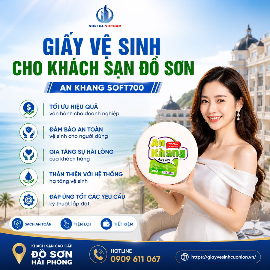 Mua giấy vệ sinh cho khách sạn đồ sơn cao cấp giá tốt nhất tại Horeca Việt Nam