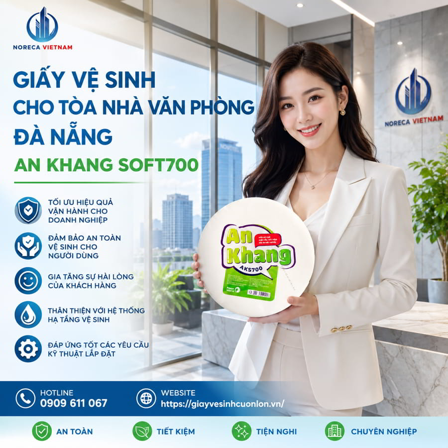 Mua giấy vệ sinh cho tòa nhà văn phòng Đà Nẵng chính hàng cao cấp giá sỉ tốt nhất tại Horeca Việt Nam