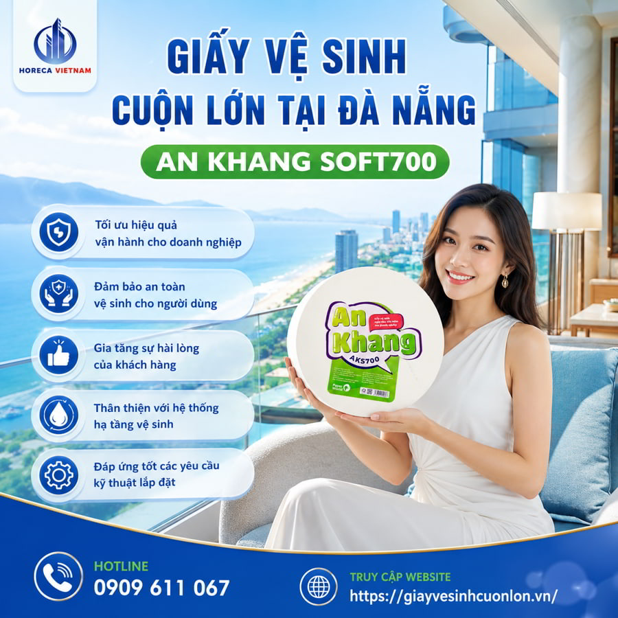Mua Giấy vệ sinh cuộn lớn tại Đà Nẵng uy tín giá sỉ tốt nhất tại Horeca Việt Nam