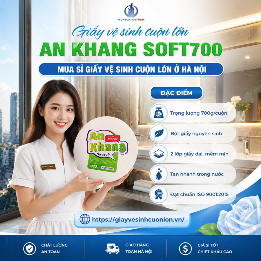 Mua sỉ giấy vệ sinh cuộn lớn ở hà nội uy tín giá tốt tại Horeca Việt Nam