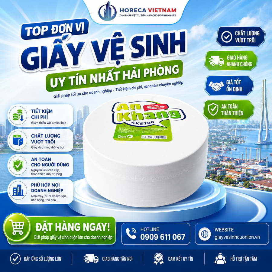 Đánh giá nhà cung cấp giấy vệ sinh hải phòng tốt nhất tại Horeca Việt Nam