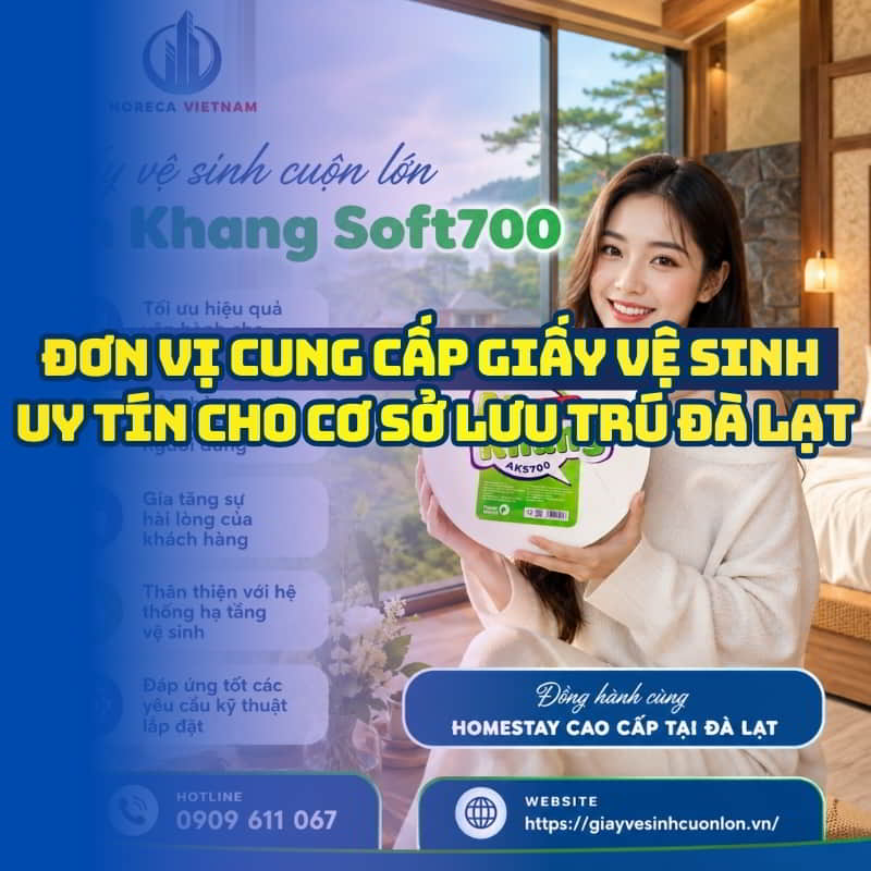 Review nhà cung cấp giấy vệ sinh Đà Lạt uy tín giao hàng tận nơi tại Horeca Việt Nam