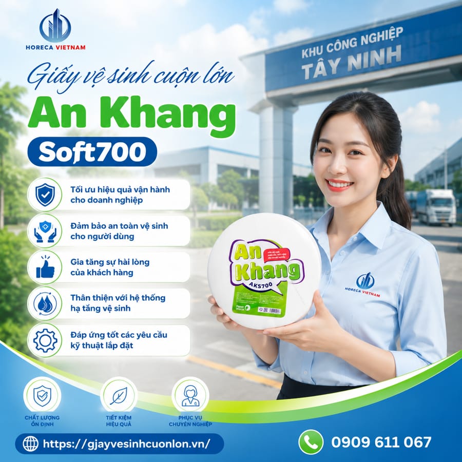 Báo giá nhà cung cấp giấy vệ sinh công nghiệp Tây Ninh tốt nhất tại Horeca Việt Nam