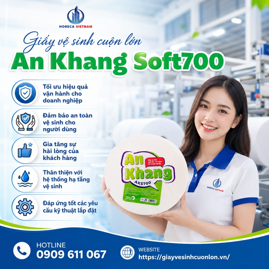 Horeca Việt Nam đại lý giấy vệ sinh công nghiệp giá sỉ Bình Dương uy tín giá sỉ tốt nhất