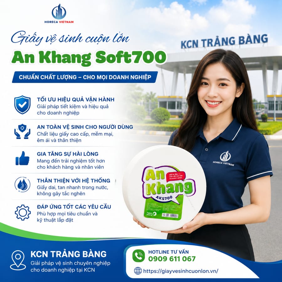 Mua sỉ giấy vệ sinh cuộn lớn cho mọi doanh nghiệp tại Tây Ninh uy tín giá tốt tại Horeca Việt Nam