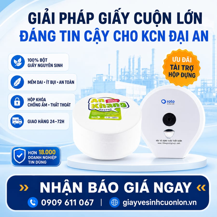 Horeca Việt Nam cung cấp giải pháp vật tư vệ sinh nhà máy KCN Đại An tốt nhất