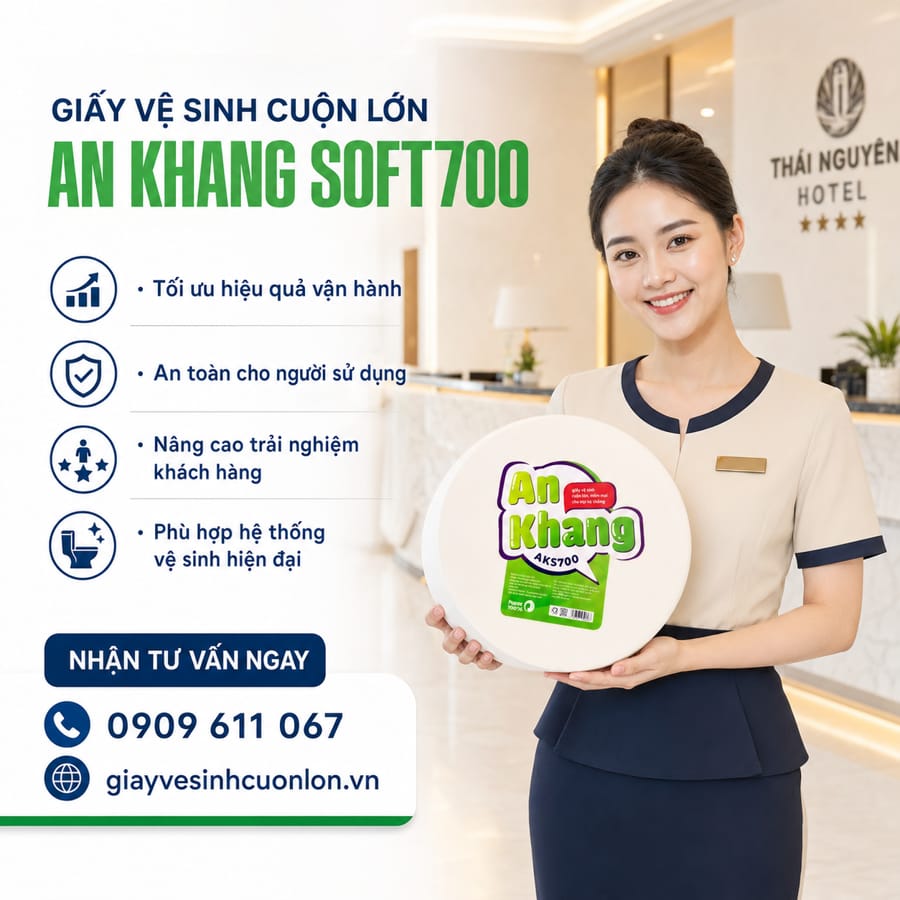 Horeca Việt Nam đại lý giấy vệ sinh công nghiệp giá sỉ Thái Nguyên tốt nhất