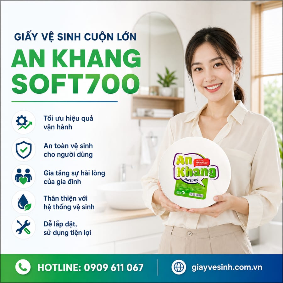 Horeca Việt Nam nhà phân phối đại lý giấy vệ sinh An Khang uy tín
