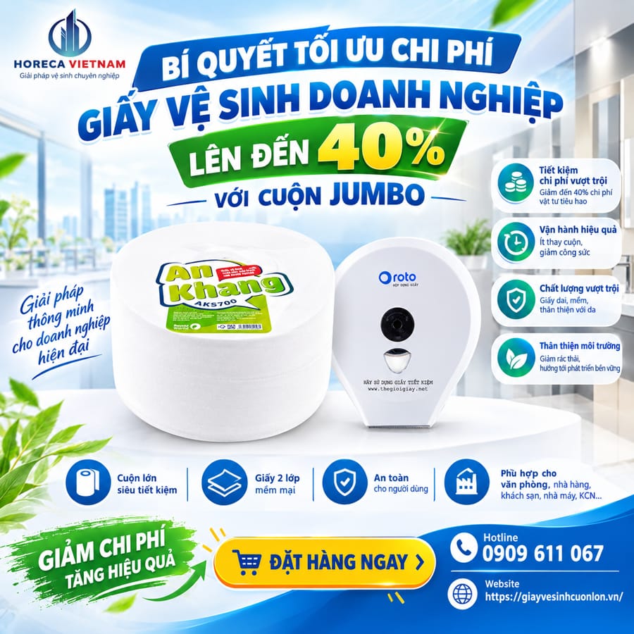 Bí quyết tối ưu chi phí giấy vệ sinh doanh nghiệp