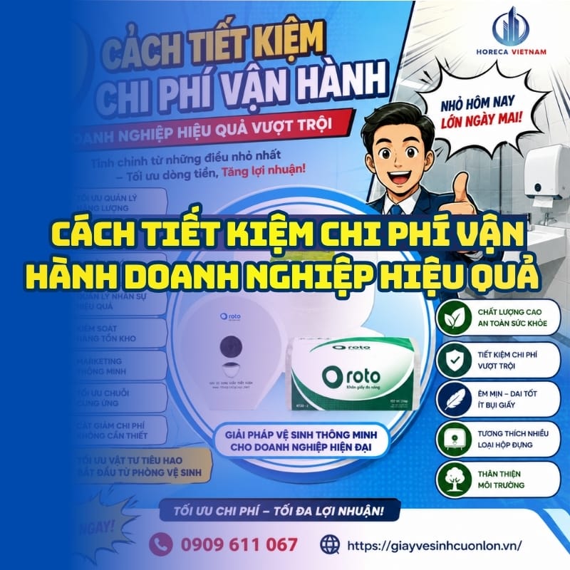 Cách tiết kiệm chi phí vận hành doanh nghiệp hiệu quả vượt trội tại Horeca Việt Nam