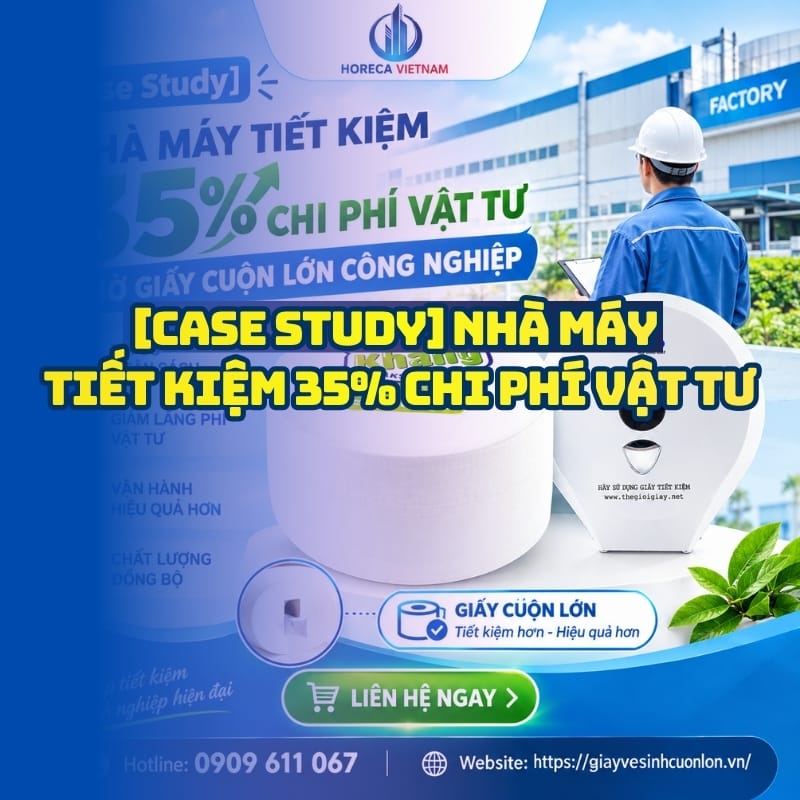 Case study giảm chi phí vật tư nhà máy tiết kiệm chi phí hiệu quả tại Horeca Việt Nam