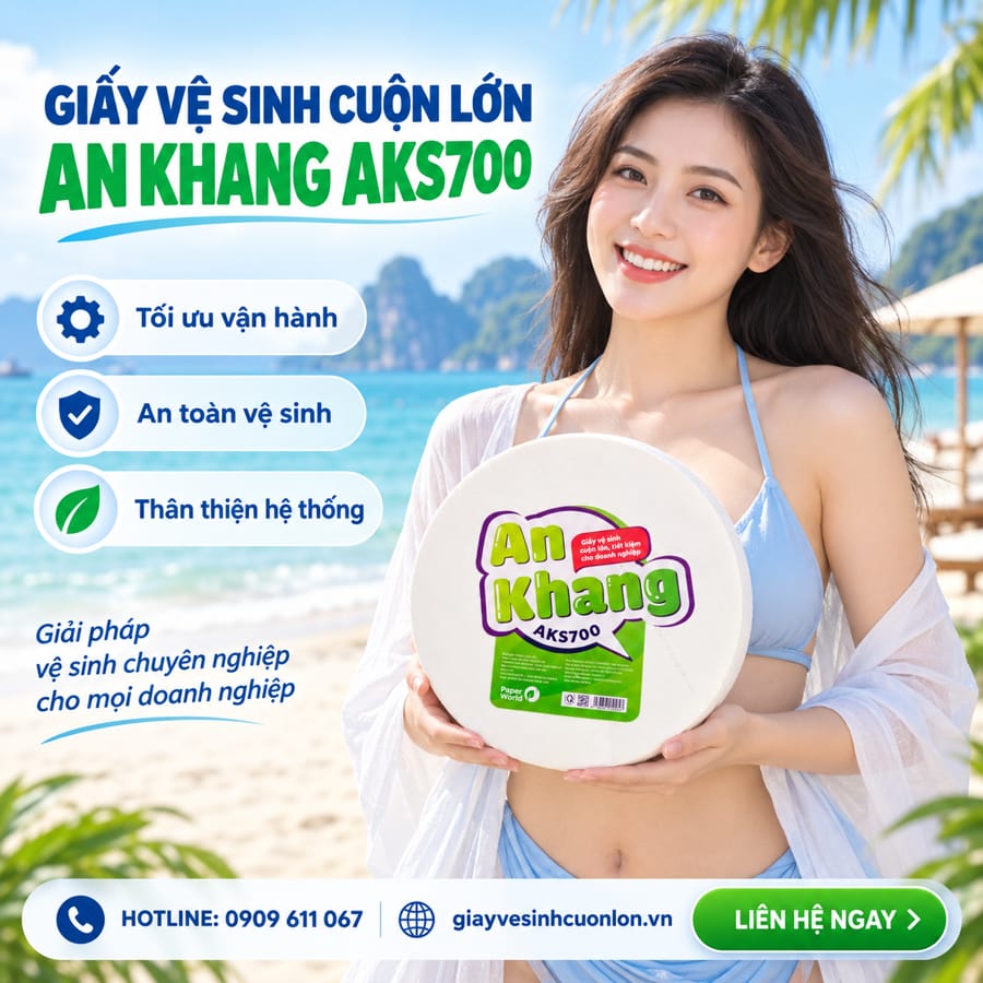 Giải pháp giấy vệ sinh cuộn lớn cho mọi doanh nghiệp uy tín tại nhà phân phối Horeca Việt Nam