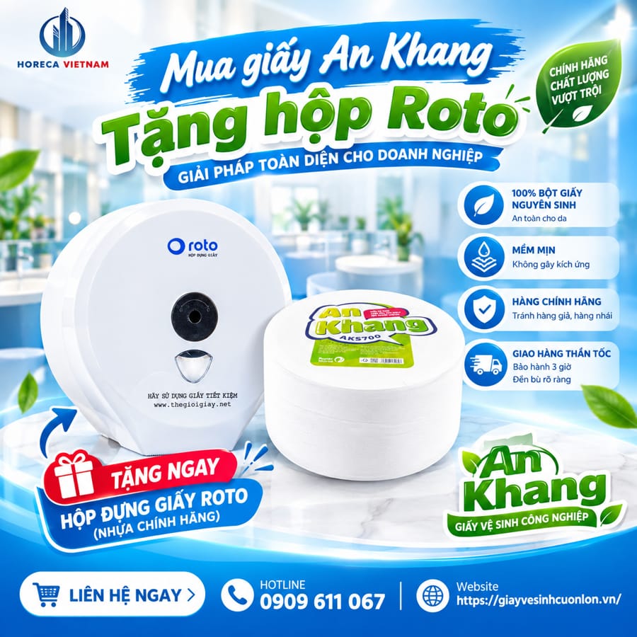 Horeca Việt Nam đơn vị này mang đến giải pháp trọn gói từ giấy chất lượng cao, hộp đựng chuyên dụng đến thiết bị tiện ích.
