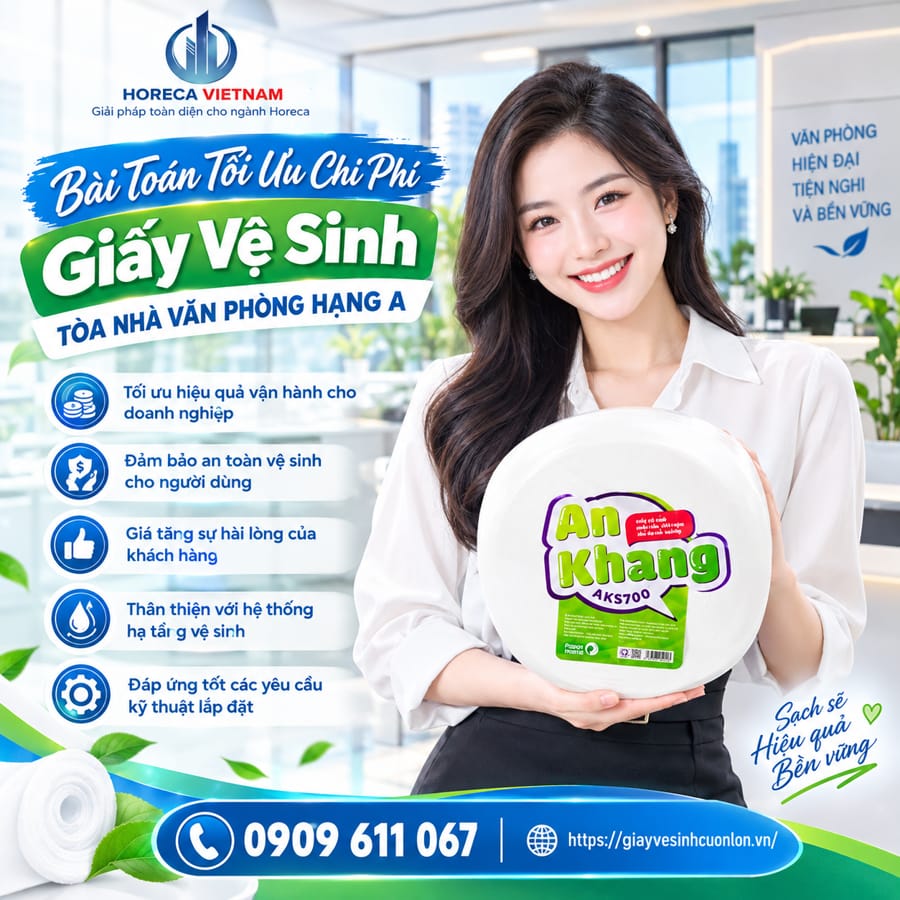 Mua giấy vệ sinh cuộn lớn giá sỉ uy tín tại NPP Horeca Việt Nam