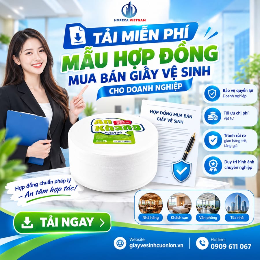 Mẫu hợp đồng mua bán giấy vệ sinh cho doanh nghiệp