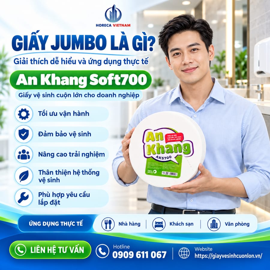 Địa chỉ mua giấy jumbo tối ưu vận hành nâng cấp trải nghiệm tại NPP Horeca Việt Nam