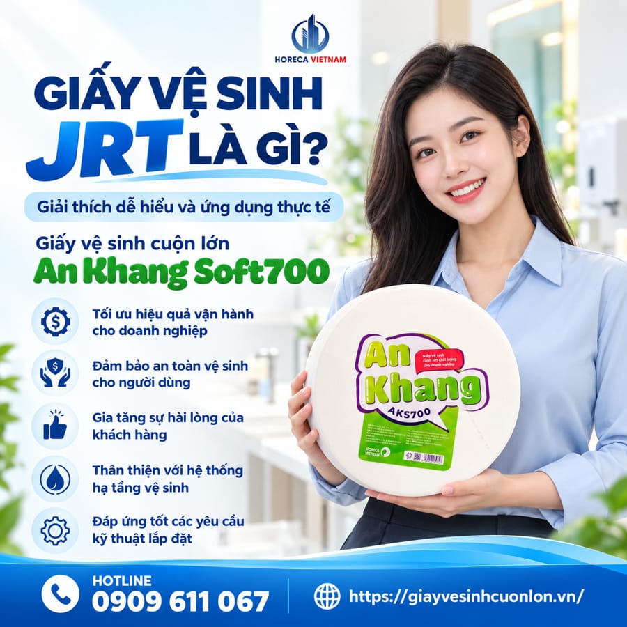 Địa chỉ mua giấy vệ sinh cuộn lớn JRT uy tín giá tốt giao nhanh tại Horeca Việt Nam