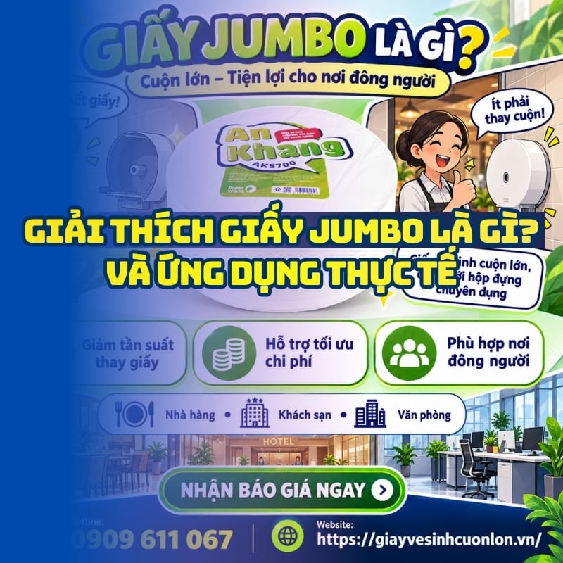 Giải thích giấy jumbo là gì và ứng dụng thực tế?