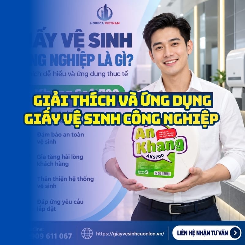 Giải thích giấy vệ sinh công nghiệp là gì và ứng dụng thực tế
