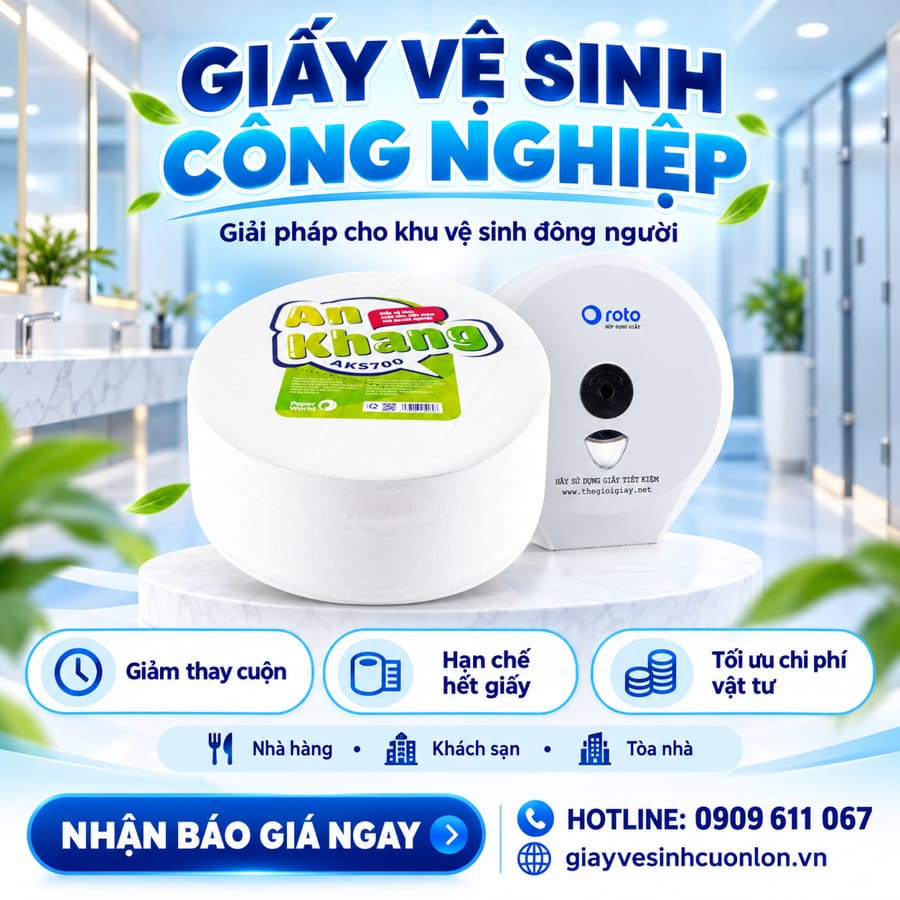 Tìm hiểu giấy vệ sinh công nghiệp là gì?