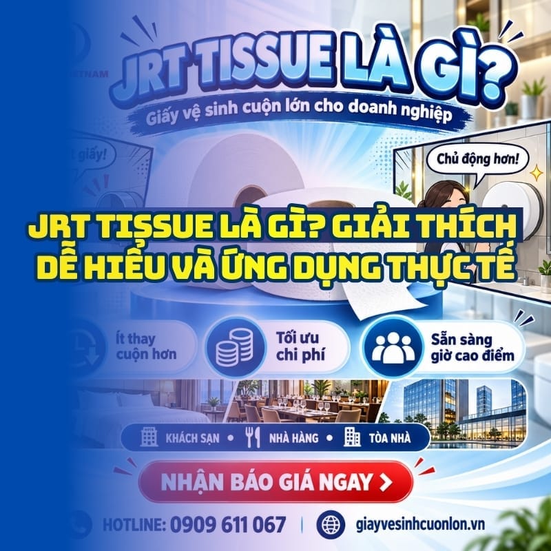 JRT tissue là gì? Giải thích dễ hiểu và ứng dụng thực tế
