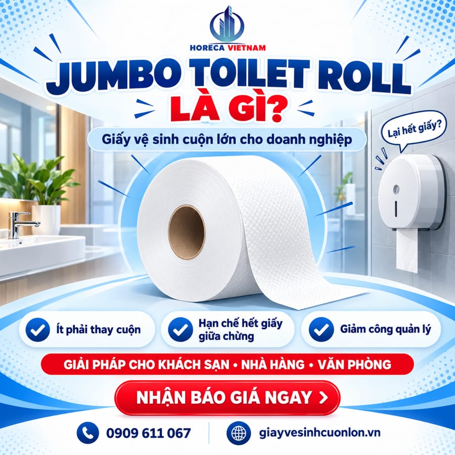 Tìm hiểu jumbo toilet roll là gì?