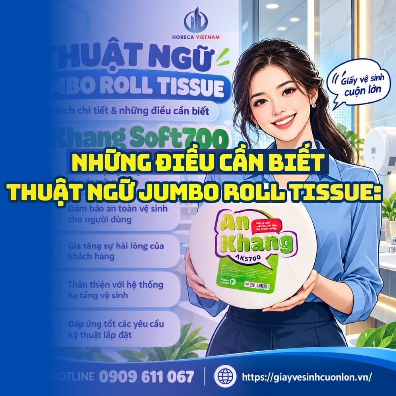 Những điều cần biết thuật ngữ jumbo roll tissue