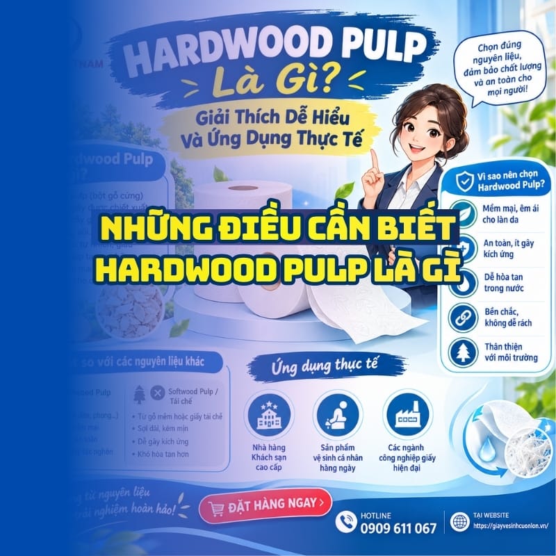 Những điều cần biết về hardwood pulp là gì và ứng dụng thực tế tại Horeca Việt Nam.