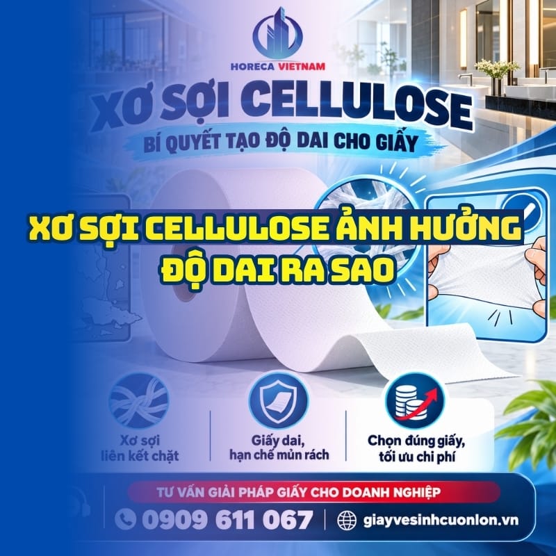 Tìm hiểu xơ sợi cellulose ảnh hưởng độ dai ra sao tại Horeca Việt Nam?